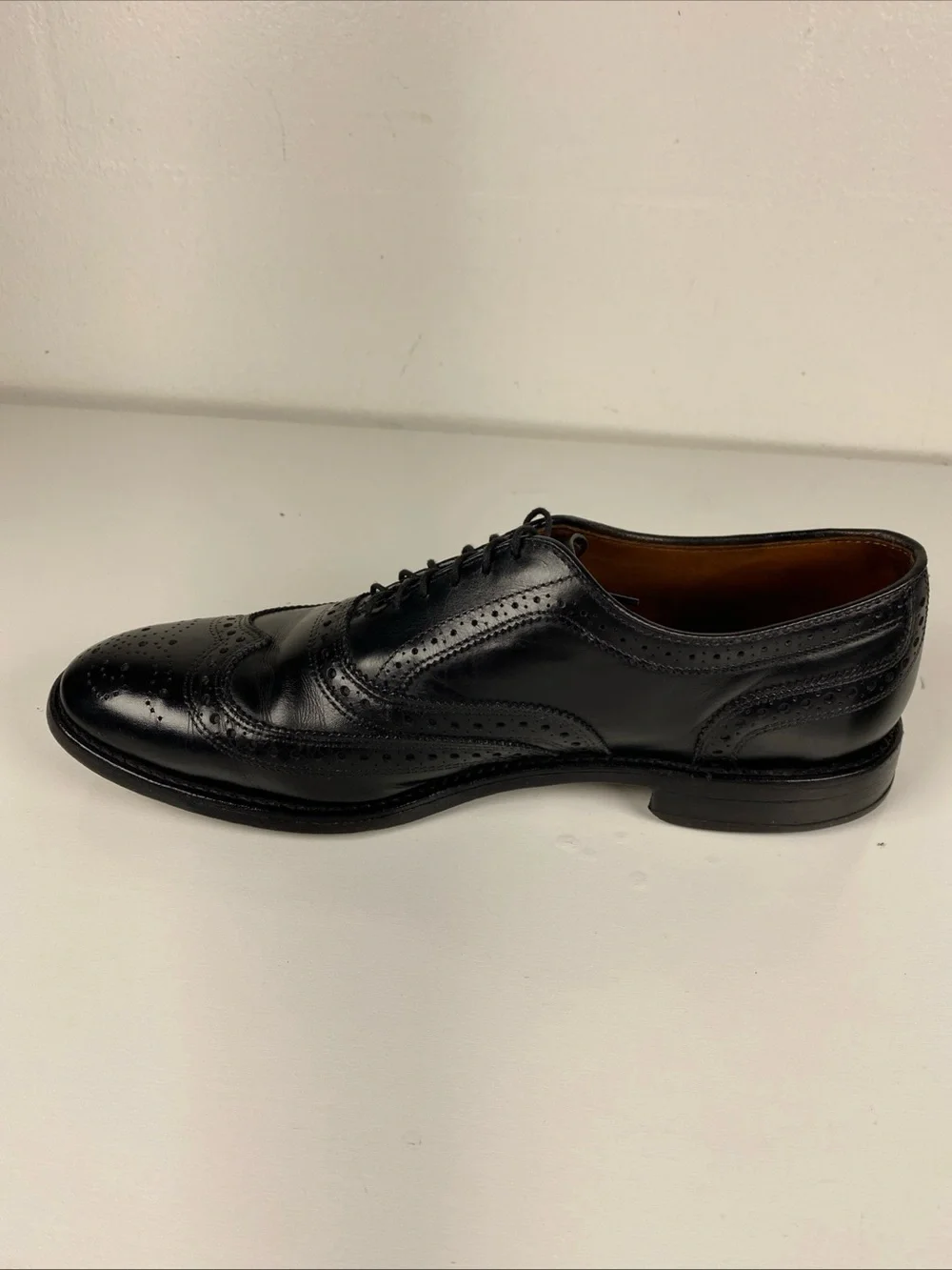 Allen Edmonds‎ McAllister 6205 Men’s Black 9.5D  Oxford Dress Shoes USA